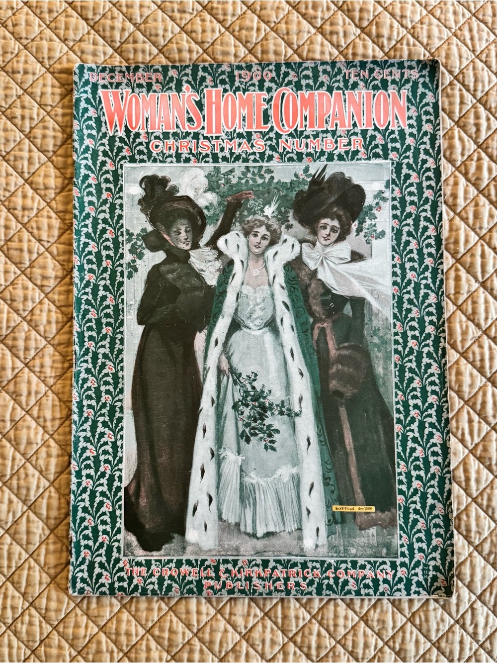 Antique Magazine’Woman’s Home Companion’ December 1900